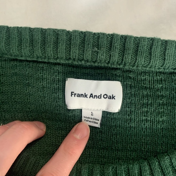 COPY - Frank and Oak Men’s Sweater L - Picture 3 of 3
